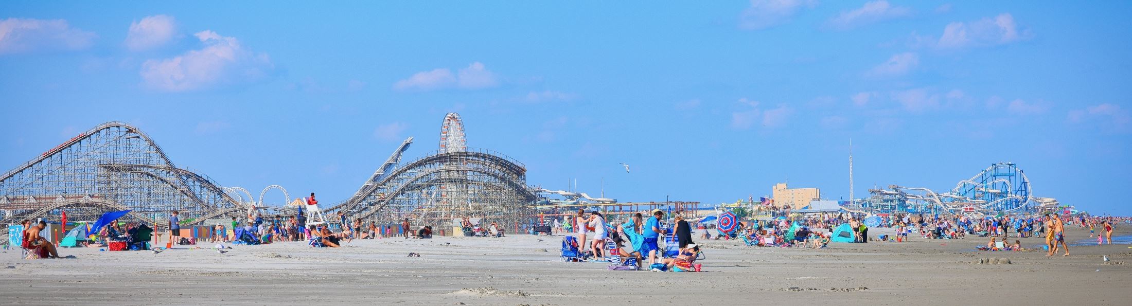 The Wildwoods — aerial view